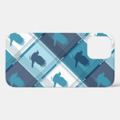 Coques Case-Mate iPhone MOTIF Tartan RAVENCLAW™ (Verso (horizontal))