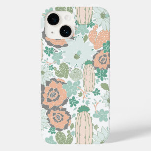 Coque Pour iPhone 14 Motif tendance Cactus