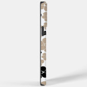 Coques Case-Mate iPhone Motif tendance en Taupe, noir et blanc (Verso / Droite)