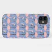 Coques Case-Mate iPhone Motif tendre de Flamant rose (Dos (Horizontal))