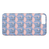 Coques Case-Mate iPhone Motif tendre de Flamant rose (Dos (Horizontal))