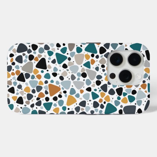 Coques Case-Mate iPhone Motif Terrazzo (Verso (horizontal))