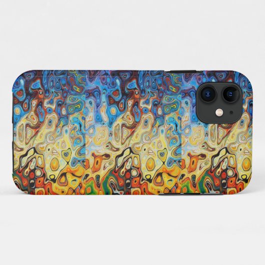 Coques Case-Mate iPhone Motif texturé Abstrait (Dos (Horizontal))