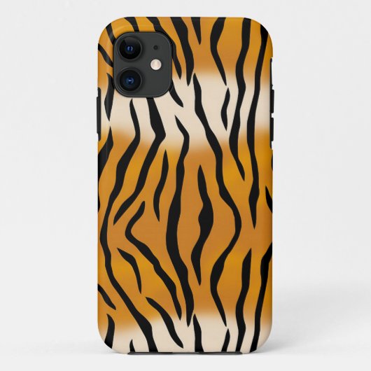 Coques Case-Mate iPhone Motif tigre rayé (Dos)