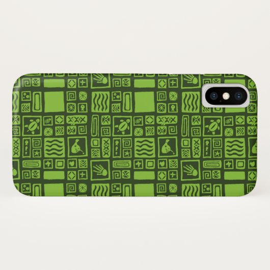 Coques Case-Mate iPhone Motif Tiki (Dos (Horizontal))