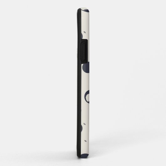 Coques Case-Mate iPhone Motif timide d'éléphant (Dos/Droite)