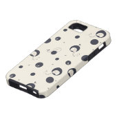 Coques Case-Mate iPhone Motif timide d'éléphant (Bas)