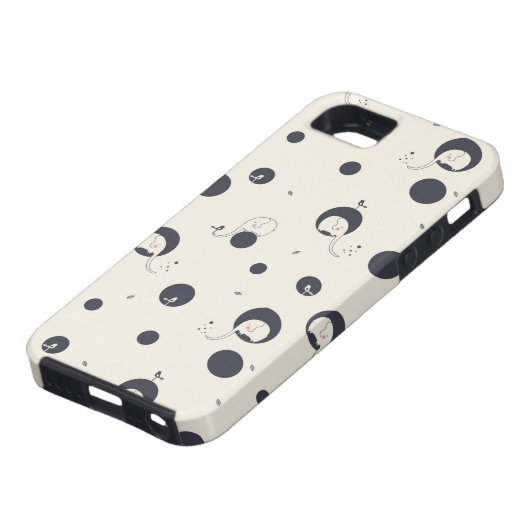 Coques Case-Mate iPhone Motif timide d'éléphant (Bas)