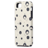 Coques Case-Mate iPhone Motif timide d'éléphant (Dos gauche)