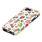 Coques Case-Mate iPhone motif tiré par la main de fruits (Bas)
