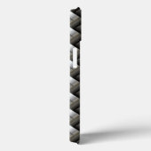 Coques Case-Mate iPhone Motif tissé en métal (Verso / Droite)