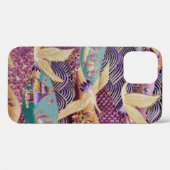 Coques Case-Mate iPhone Motif tissu textile (Verso (horizontal))