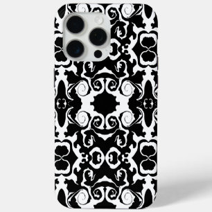 Coque iPhone 15 Pro Max Motif torride en noir et blanc
