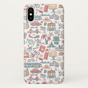 Case-Mate iPhone Case Motif touristique Pastel