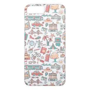 Etui iPhone Case-Mate Motif touristique Pastel