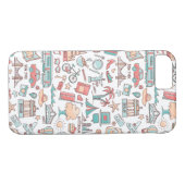 Coques Case-Mate iPhone Motif touristique Pastel (Dos (Horizontal))