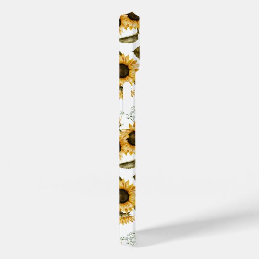 Coques Case-Mate iPhone Motif tournesol (Verso / Droite)