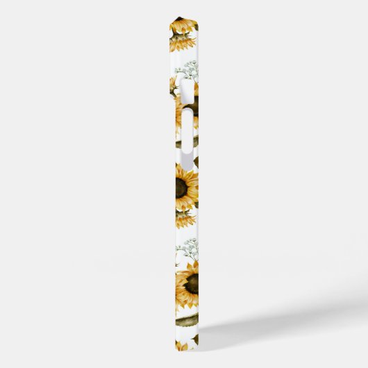 Coques Case-Mate iPhone Motif tournesol (Verso / Gauche)