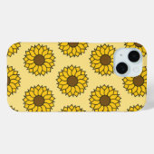 Coques Case-Mate iPhone Motif Tournesol (Verso (horizontal))