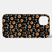 Coques Case-Mate iPhone Motif tournesol (Verso (horizontal))