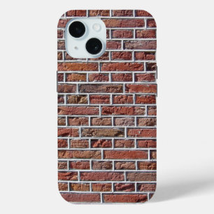 Coque Pour iPhone 15 Motif traditionnel en brique rouge hollandais
