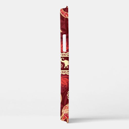 Coques Case-Mate iPhone Motif transparent avec éléphants  (Verso / Droite)