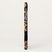 Coques Case-Mate iPhone motif transparent avec engrenages (Dos/Gauche)