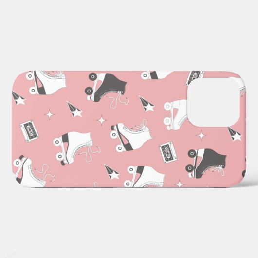 Coques Case-Mate iPhone Motif transparent avec roulettes et cassette t (Verso (horizontal))