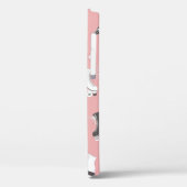 Coques Case-Mate iPhone Motif transparent avec roulettes et cassette t (Verso / Gauche)
