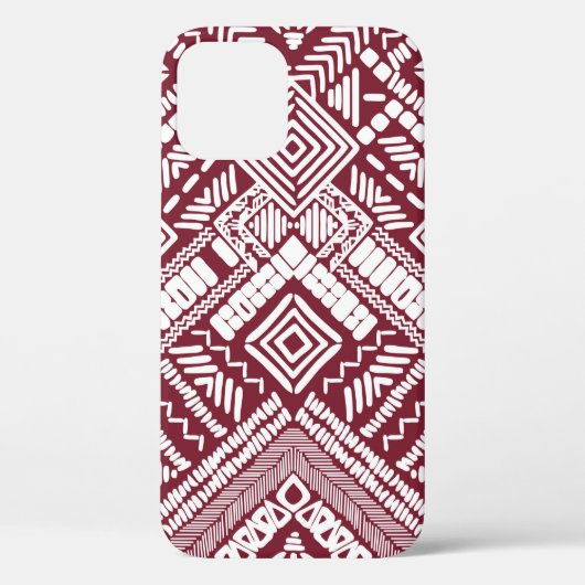 Coques Case-Mate iPhone Motif transparent Aztec (Verso)