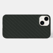 Coques Case-Mate iPhone Motif transparent en acier gris (Verso (horizontal))