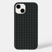 Coques Case-Mate iPhone Motif transparent en acier gris (Verso)