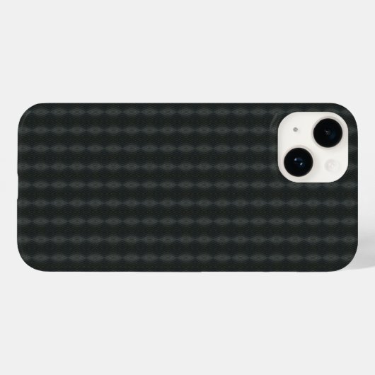 Coques Case-Mate iPhone Motif transparent en acier gris (Verso (horizontal))