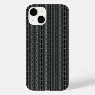 Coque Pour iPhone 14 Motif transparent en acier gris