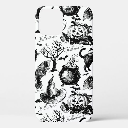 Coques Case-Mate iPhone Motif transparent pour Halloween (Verso)