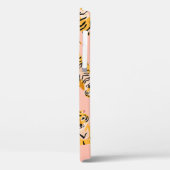 Coques Case-Mate iPhone Motif transparent pour les tigres mignons (Verso / Gauche)