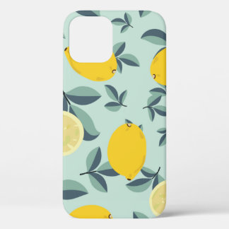 Case-Mate iPhone Case Motif transparent tropical avec citrons jaunes