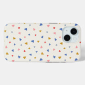 Coques Case-Mate iPhone Motif triangle à main (Verso (horizontal))
