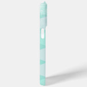 Coques Case-Mate iPhone Motif triangle Aqua Hipster Abstrait (Verso / Droite)