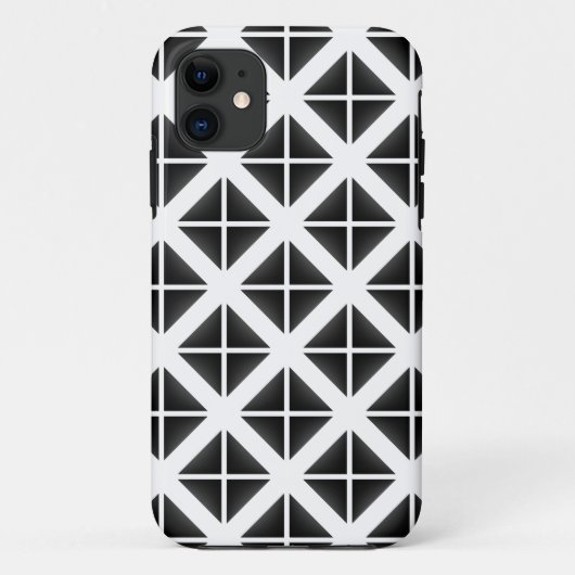 Coques Case-Mate iPhone Motif triangle Black Trendy (Dos)