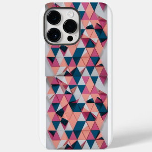 Coque Pour Pour iPhone 14 Pro Max Motif triangle coloré - Moderne Rétro