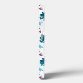 Coques Case-Mate iPhone Motif triangle feuille tropicale (Verso / Gauche)