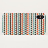 Coques Case-Mate iPhone Motif triangle moderne rétro du milieu du siècle (Dos (Horizontal))
