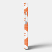 Coques Case-Mate iPhone Motif triangle Orange tendance (Verso / Gauche)
