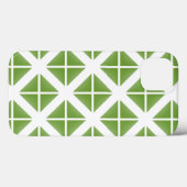Coques Case-Mate iPhone Motif triangle vert tendance (Verso (horizontal))