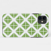 Coques Case-Mate iPhone Motif triangle vert tendance (Dos (Horizontal))