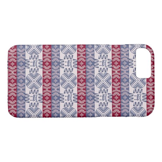 Coques Case-Mate iPhone Motif tribal africain ethnique avec des simbols (Dos (Horizontal))