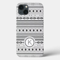Motif tribal Boho Aztec
