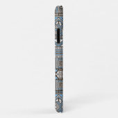Coques Case-Mate iPhone Motif tribal Brown monogramme (Dos/Droite)
