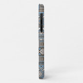 Coques Case-Mate iPhone Motif tribal Brown monogramme (Dos/Gauche)